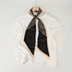 Beveled black stripes / 150cm