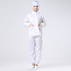 White [hooded split suit]] / 5XL