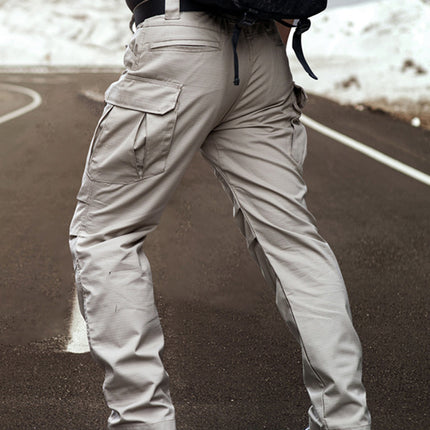 Huanlong Ix8 Multi-Pocket Tactical Pants Outdoor Commuting Men's Hiking and Mountaineering Long Pants American-Style Work Pants