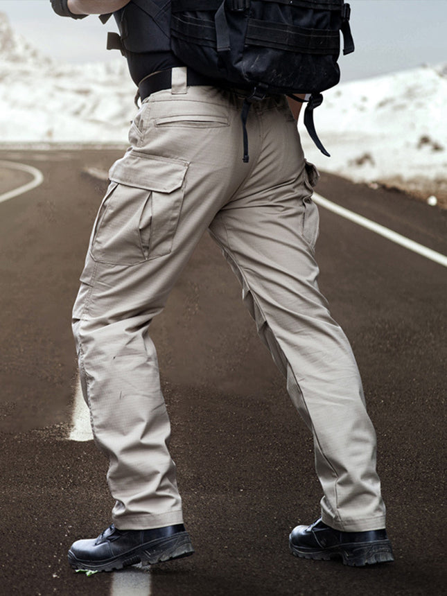 Huanlong Ix8 Multi-Pocket Tactical Pants Outdoor Commuting Men's Hiking and Mountaineering Long Pants American-Style Work Pants