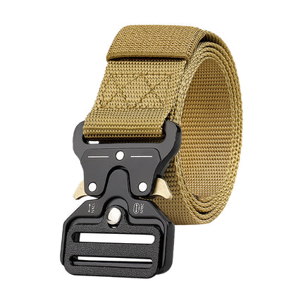 Cross-Border Cobra Buckle Tactical Waist Belt Set Outdoor Multi-Functional Nylon Quick-Release Belt Real-Life Cs Outer Belt