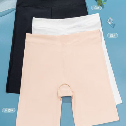 high quality Leggings Women's 2025 New Anti-glare Safety Pants Seamless Summer High Waist Stretch Three-point Insurance Pants