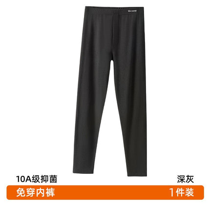 Men's long johns hot seamless warm pants thickened fleece-lined German winter wear plus size leggings wool pants line pants