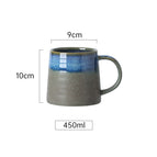 About 450ml / Retro Blue B style