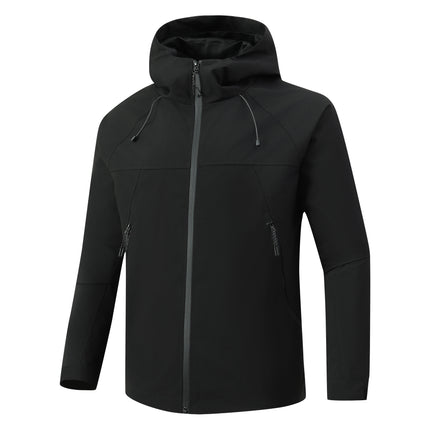 Spring and Autumn Coat Men's and Women's Travel Outdoor Mountaineering Windproof Waterproof Sports Tide Brand Casual Hooded Jacket Coat