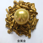 Round metal 5.12inch g gold 100 pcs/pack