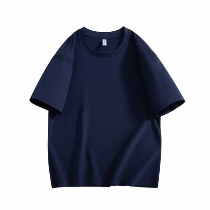 American Style Sports T-Shirt for Men, Summer Trendy Brand, Antibacterial, Ice-Feel, Running, Training, Fitness Short-Sleeve Top, Export T-Shirt