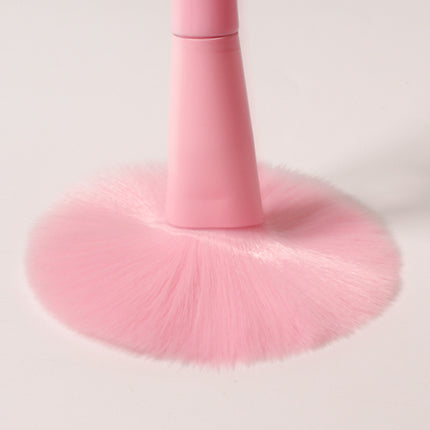 New Cross-Border Makeup Brush Set 17 Candy-Colorfuled Macaron Colorful Brush Loose Powder Brush Eyebrow Brush Factory Direct Sale