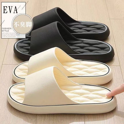 New Summer Thick Bottom Slippers Women's Summer Indoor Home 2025 New Bathroom Bath Non-slip Massage Sandals