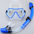 Transparent sapphire blue / Adult Average Size