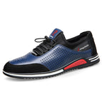 Hollow blue flat heel [summer] / 43