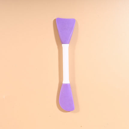 Double-Ended Silicone Mask Brush, Facial Cleansing Massage Brush, Mud Mask Application, Facial Homemade Soft Mask Tool Special Brush