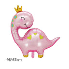 Q version pink crown dragon