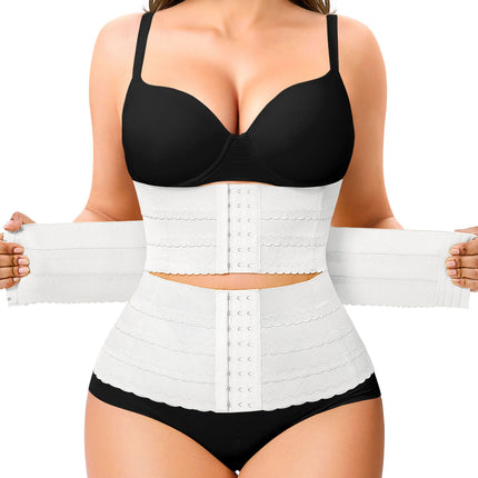 European and American Cross-Border Best-Selling Women's Waist Shaping Belt with Multi-Layer Buckle Adjustment, Waist Control, Tummy Control, Slimming Waist Trainer Belt