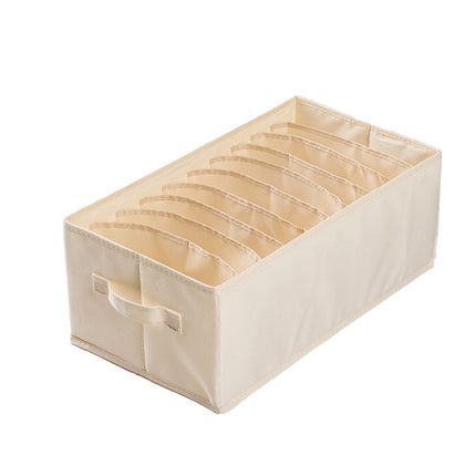 Pants Clothes Storage Artifact Partition Box Jeans Partition Organizer Bag Household Wardrobe Layered Clothes Stacking Box