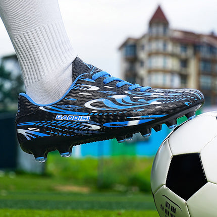 Cross-border football shoes AG spikes broken nails boys and girls children young students professional competition training sneaker wholesale