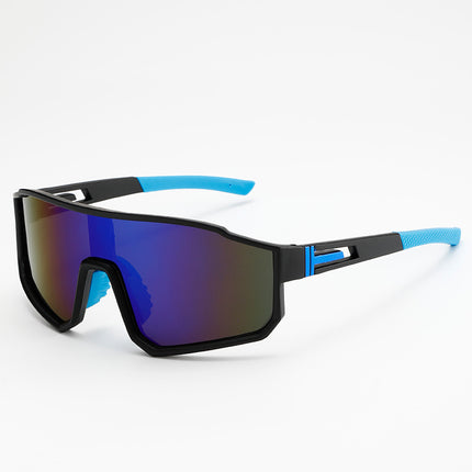 New Large-Frame Cycling Glasses, Outdoor Sports, Colorful Windproof Sunglasses, Mountaineering Goggles, Ski Goggles, Sunglasses