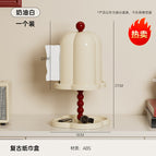 Retro tissue box-cream white