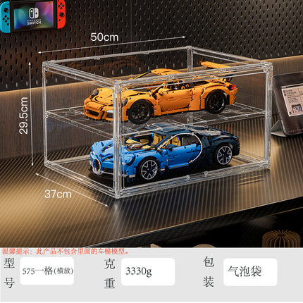 Blind Box Storage Display Stand Desktop Transparent Dustproof Acrylic Lego Bubble Mate Storage Cabinet Hand Display Box