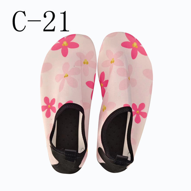 Cross-Border Beach Shoes, Non-Slip Soft Sole, Quick-Drying Outdoor Wading and River Tracing Shoes, Sports Floor Socks, Yoga Shoes, Non-Slip for River Tracing