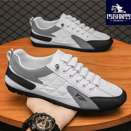 Paul 2025 Autumn and Winter New Sports and Casual Shoes Non-Slip Casual High-Top Trendyy Versatile Men's High-End Versatile Shoes