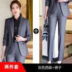 Gray suit + pants / S