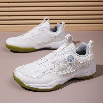 Men's and Women's Breathable Lightweight Badminton Shoes Training Sports Couple Tennis Shoes Comfortable Student Sports and Leisure Trendy Shoes