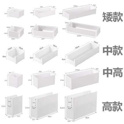 Flower Pot White Rectangular Succulent Plant Small Plastic Balcony Seedling Pot Square Pot Narrow Long Vegetable Planting Pot