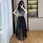 Small fragrant skirt + mesh skirt / S