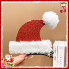 Lamb velvet flat hat clip