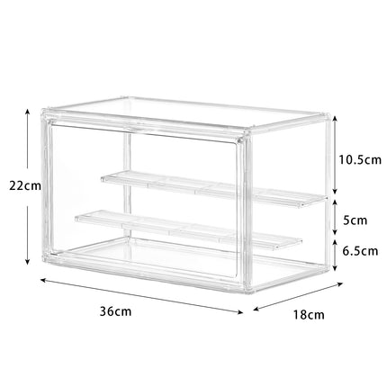 Cross-Border Hot-Selling Blind Box Storage and Display Box for Pop Mart Labubu Toys, Dust-Proof Transparent Figure Display