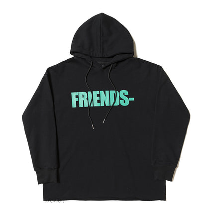 Lone Sweatshirt Wang Yibo with Hiroshi Fujiwara Limited Fashion Brand Big V Valentine's Day Couple Loose Long Sleeve Hoodie