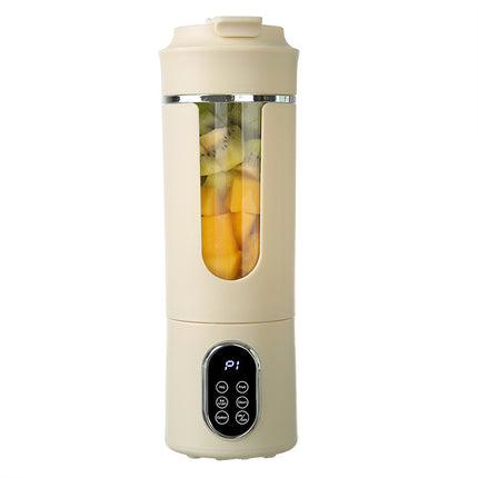New high-end cross-border juicer household crushed ice juice cup portable rechargeable juicer outdoor 12 knife wireless