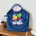 White dove blue (excluding shoulder strap) / Medium