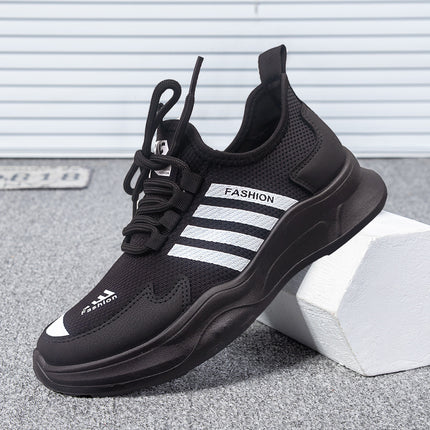 Fashionable Student Old Beijing Cloth Shoes Women's Casual Round Toe Polyurethane Soft Sole Sports Walking Shoes Light and Breathable Running Shoes