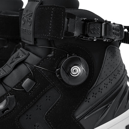 Cross-Border Supply Men's Motorcycle Shoes Large Size Motorcycle Riding Shoes Men's Rider Four-Season Sneakers Motorcycle Travel Equipment
