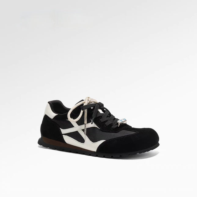 Zhang Jingyi's Same Style Quirky Planet-Style Training Shoes for Women, 2025 Autumn New Retro Forrest Gump Shoes, Women's Sports Casual Shoes