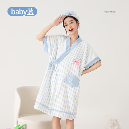 New Style Thickened Bath Towel Girls Can Wear Wrap Cotton Absorbent Quick-drying Household Nightgown Autumn and Winter Bathing Bathrobe Bath Skirt