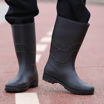 Fishing Shoes Waterproof Non-slip Bottom Wear-resistant Car Washing Work Rubber Shoes Construction Site Labor Protection Wind-proof Boots Tracing Shoes
