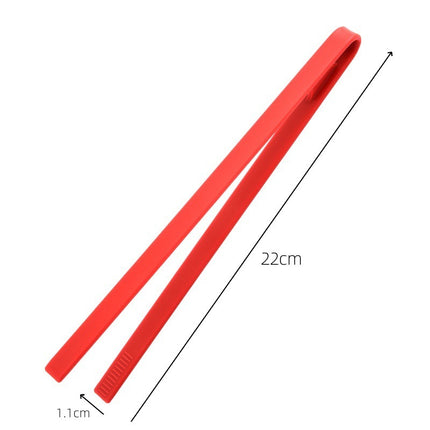 Silicone food clip steak V clip salad clip kitchen high temperature food barbecue bread food fish shovel clip