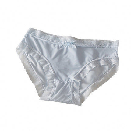 New Cream Girl Underwear Solid Color Seamless Quick-Drying Lace Sexy Ultra-Thin Summer High-End Thin Mask Shorts