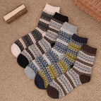 Men's style-retro pattern / 5 pairs (men’s sizes 39-44)