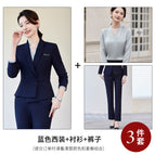 Blue Suit Pants Shirt / S