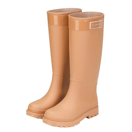 Rain Boots for Women, Extra High Fashion Adult Rain Boots, Non-Slip Outdoor Waterproof Shoes, Thick-Soled Long Water Boots, Rubber Shoes Wholesale