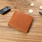Light brown [Crazy Horse head layer cowhide]]