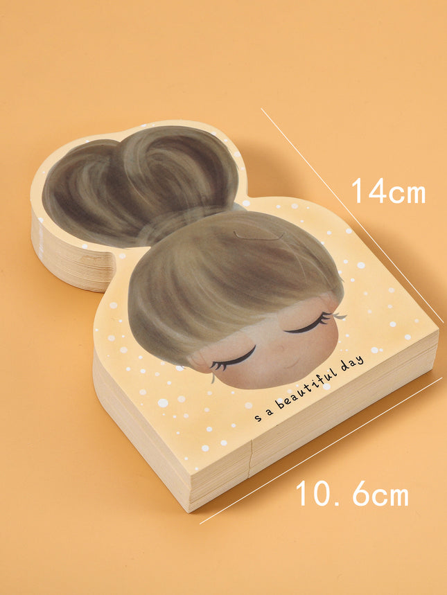 Cute Girl Children's Hair Accessories Card Ball Hair Clip Large Intestine Hair Ring Display Packaging Card DIY Packaging Accessories
