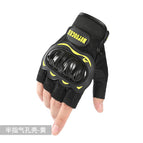 Upgraded half finger yellow / One size fits all