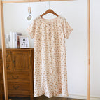 Crepe floral small house skirt-H14 flower / M