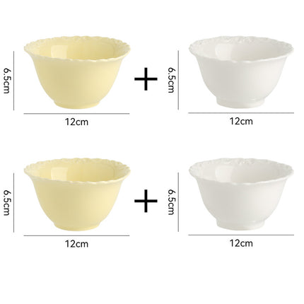 French ins style cream ceramic Western plate lace vintage dessert plate cream cake plate swing plate wholesale
