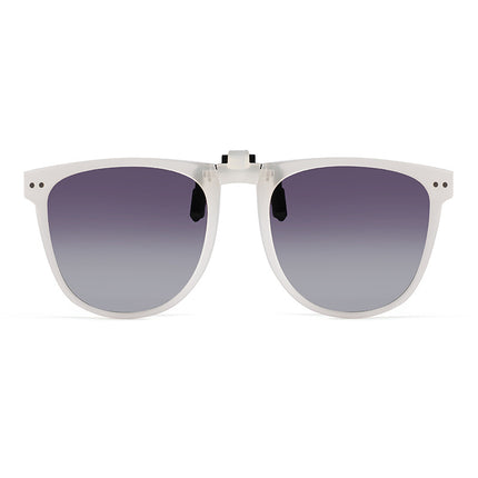 Foldable Polarized Sunglasses Clip UV-proof Fashionable Lightweight Folding Sunglasses Clip Slimming Folding Clip